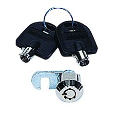 Kennedy 80401 Tubular Key High Security Lock Sets, Steel, Hook Cam, Used With Machinist And Mechanic Chests