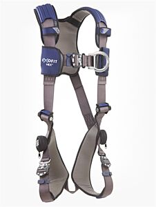 3M Dbi-Sala 1113034 Exofit Nex Climbing Harnesses, Back & Front D-Ring, Size Medium