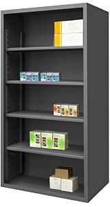 Durham 5019-4S-95 Enclosed Shelving, 4 Shelves