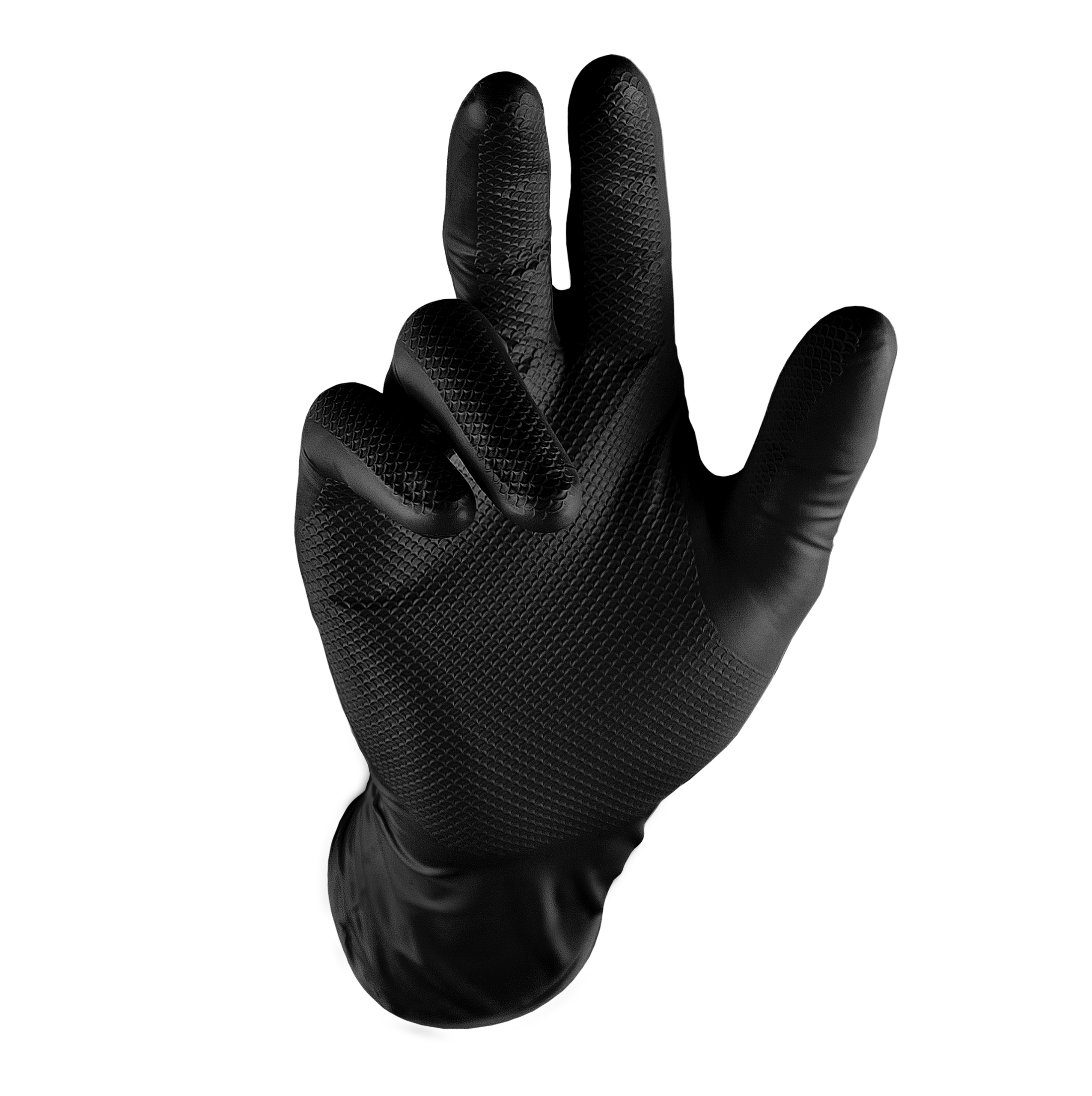 Grippaz Nitrile Gloves Black