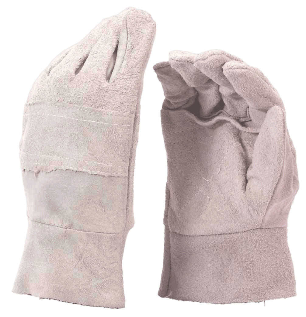 Chrome Leather Double Palm Glove