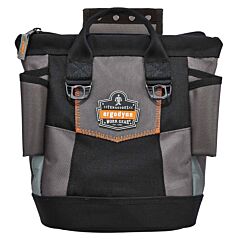 Ergodyne 13647 Arsenal 5517 Premium Topped Tool Pouch - Zipper, Black, 1/Each