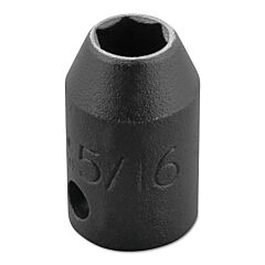 Proto? 7216Hf Torqueplus Impact Sockets 3/8 In, Hi Strength Magnetic, 3/8" Dr, 1/2 In, 6 Pt