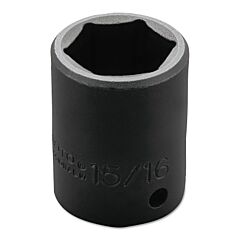 Proto? 7430H Torqueplus Impact Sockets, 1/2 In Drive, 15/16 In Opening, 6 Points