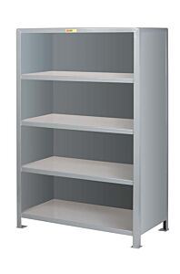 Little Giant 5Se-1832-72 Heavy-Duty Welded Steel Closed Shelving, 18"W X 32"L, 10000 Lb Capacity