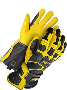 Bob Dale Gloves 60-1-4110-M Welding Gloves Gander X-Treme Performance Deerskin Slim Fit, Size Medium