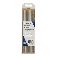 Radnor 64001965 18" X 7" 1.5% Lanthanated Tungsten Electrode Ground (10 Per Package)