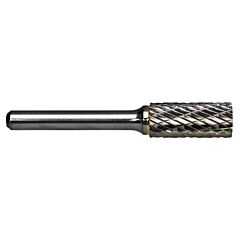 Radnor 64007096 Sa-4Dc 716" X 1" Cylindrical (No End Cut) Shape Double Cut Carbide Burr