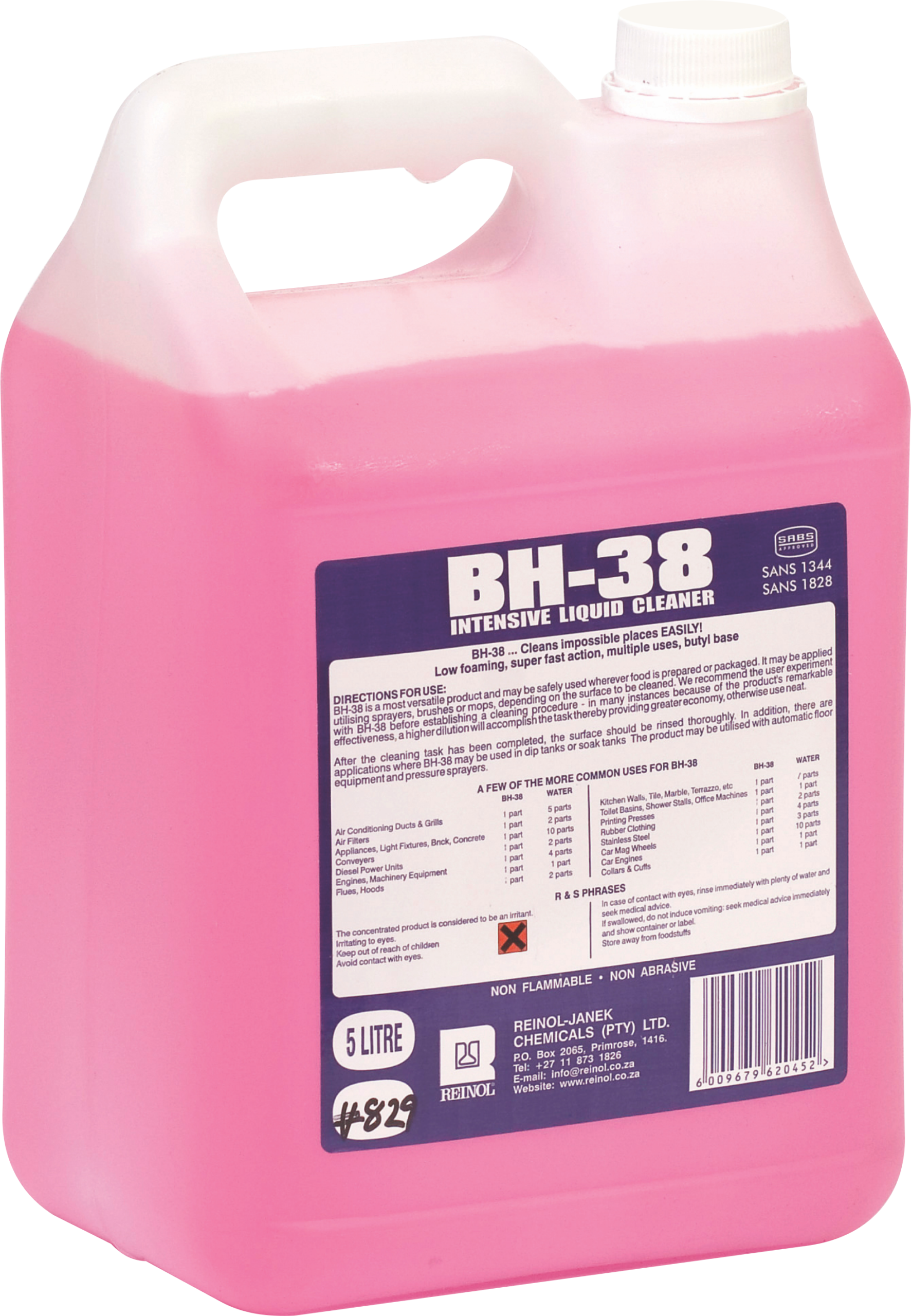 Bh-38 Intensive Liquid Cleaner