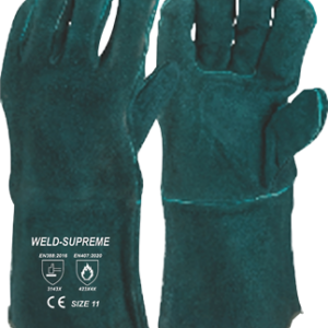 Welding Kevlar Green Cuff Glove