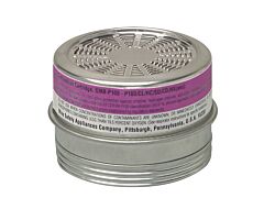 Msa 815179 Comfo? Respirator Cartridge, Cl/Cd/Hc/Hs/Particulates/Sd, Comfo Classic? Respirators, Niosh Color Code White/Magenta