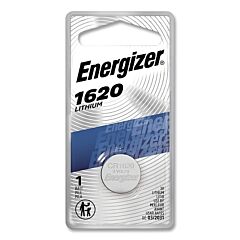Energizer Ecr1620Bp 1620 Coin Battery, Lithium Coin, 0.624 In, 3 V Dc