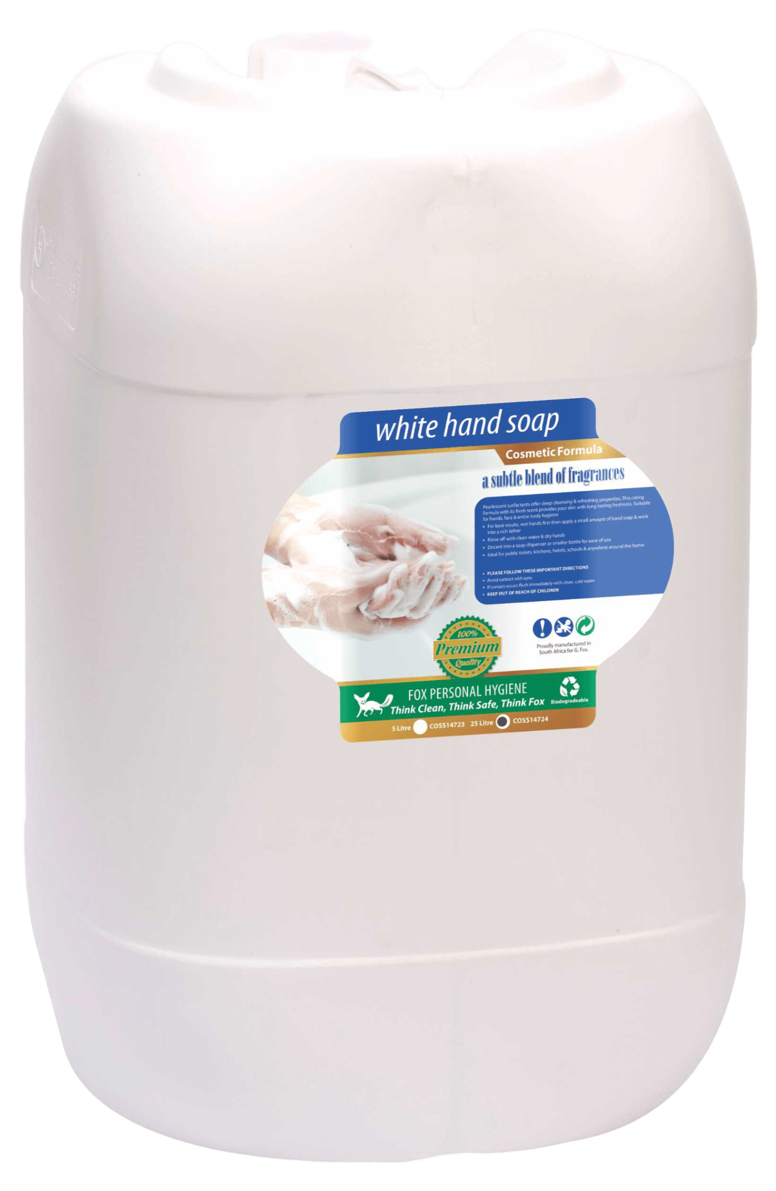 White Hand Cleaning Soap