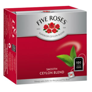 Tea Five Roses Tagged 100'S
