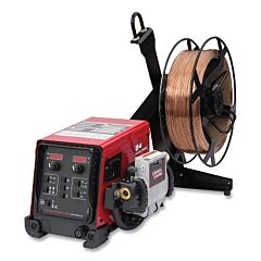 Lincoln Electric K5000-2 Flex Feed 84 Single Bench Wire Feeder, 600 A, With Heavy Duty Wire Reel Stand, 24 To 42 V