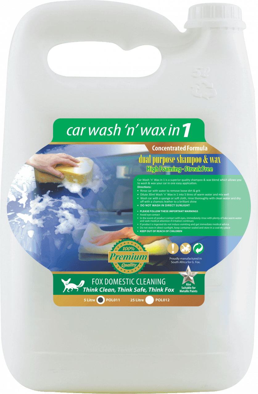 Car Wash & Wax In 1