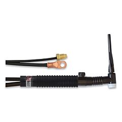 Best Welds 26Fvmt-25-2 26Fvmt Tig Torch Package, Air Cooled, 200 A, Flex Head With Valve, 2-Pc 25 Ft Cable, Vinyl