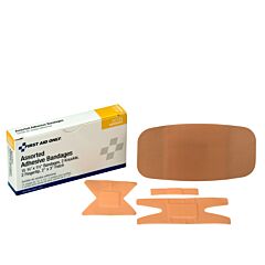 First Aid Only 90135 Plastic Bandages, Assorted Sizes, 20/Box