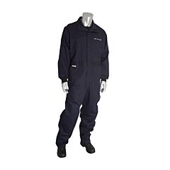 Pip 9100-2170D/M Pip Ar/Fr Dual Certified Coverall - 12 Cal/Cm2, Navy, Size Medium