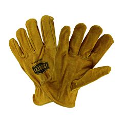West Chester 9405/S Gloves, Ironcat Split Grain Cowhide Driver, Keystone Thumb, Size Small