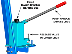 Morse 96Mk1939-P Hydraulic Hand Pump, Star