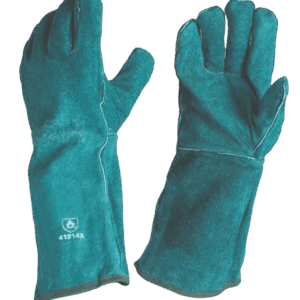 Green Lined Welding Glove