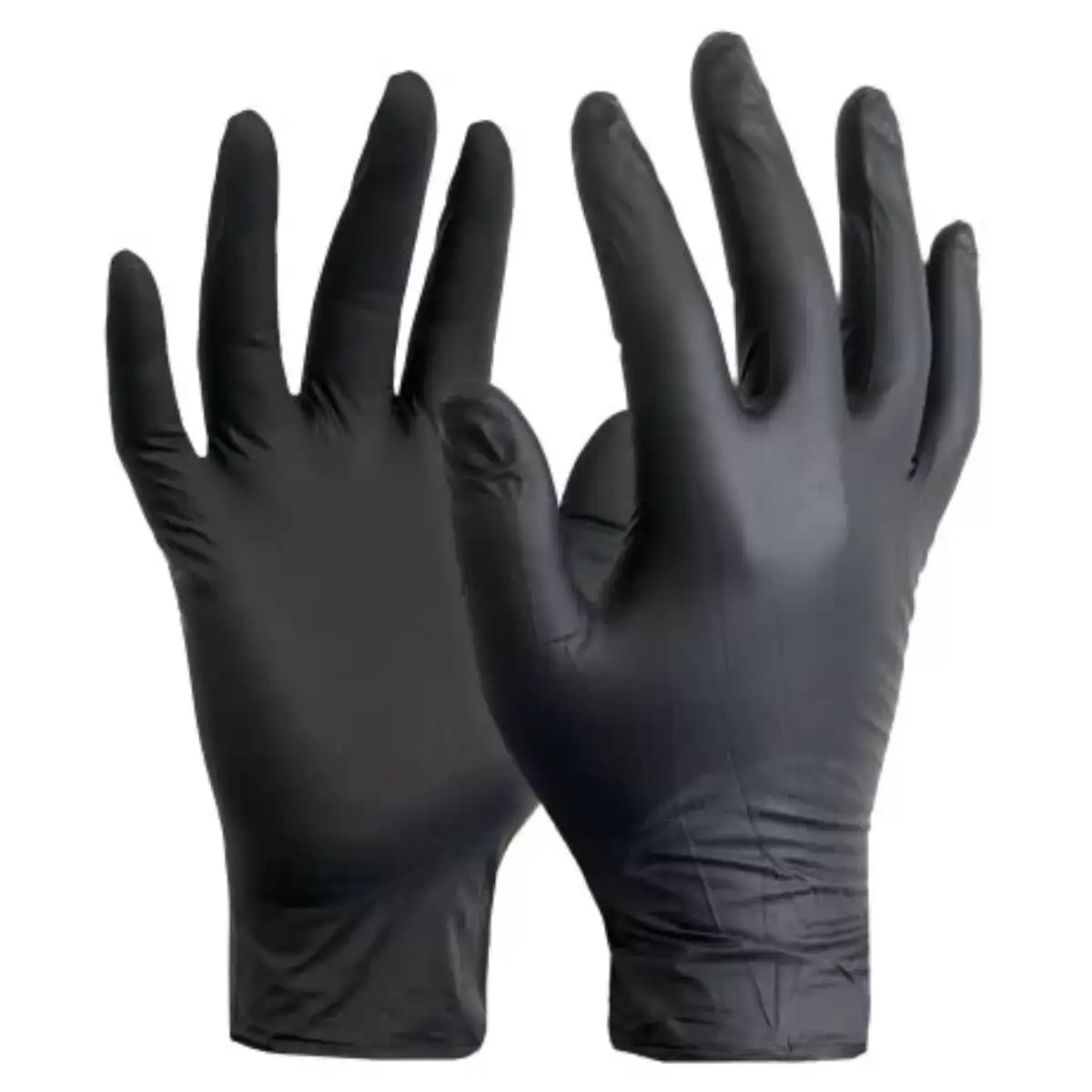 Black Nitrile Gloves - Powder-Free (Pair)