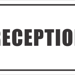 C-B3 - Reception Sign (300x200mm)