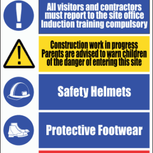 C22 - Site Safety Sign