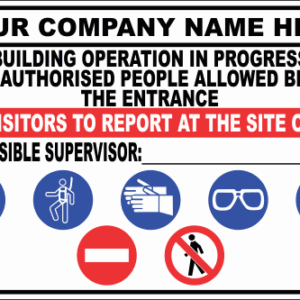 C31C - Construction Site Sign