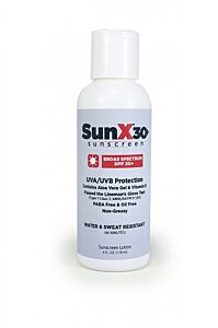 First Aid Only 18-204 Sunx30 Sunscreen Lotion, 4 Oz. Tottle