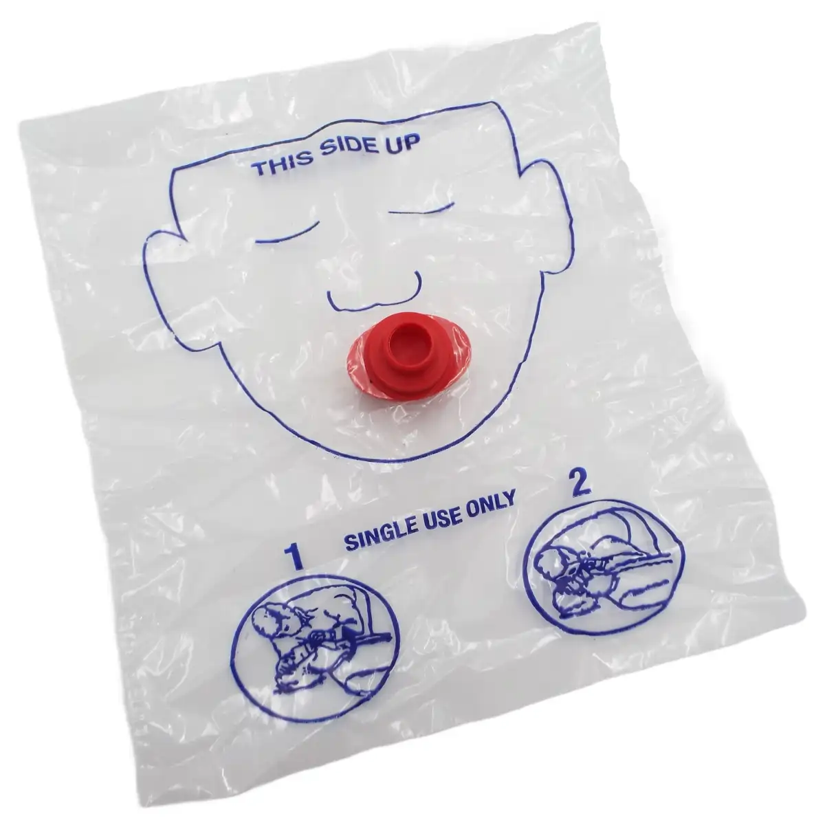 CPR Mouthpiece ? With Plastic Skirt