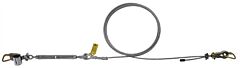 3M Dbi-Sala 7403080 80 Ft. (24.4M) Cable Lifeline Assembly, Includes Tensioner, Termination And Mounting Hardware, Two Zorbit Energy Absorbers