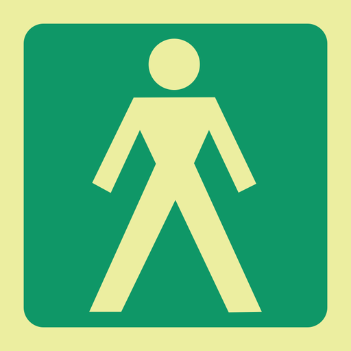 E26 Men toilets 190x190mm