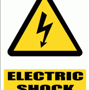 EL1E - Electrical Shock Hazard Explanatory Sign