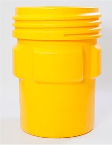 Eagle 1690 95 Gallon Overpack Drum (Yellow) W/Screw Top Lid