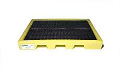 Enpac 5116-Ye 4 Drum Spill Workstation, Yellow, 41 Gallon Capacity