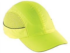 Ergodyne 23377 Skullerz 8960 Bump Cap W/ Led Lighting Technology, Lime, Short Brim, 1/Each