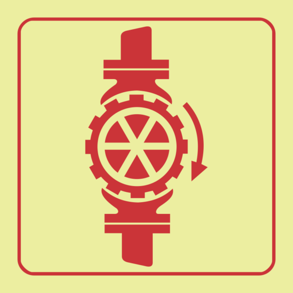F32 Sprinkler stop valve 190x190mm