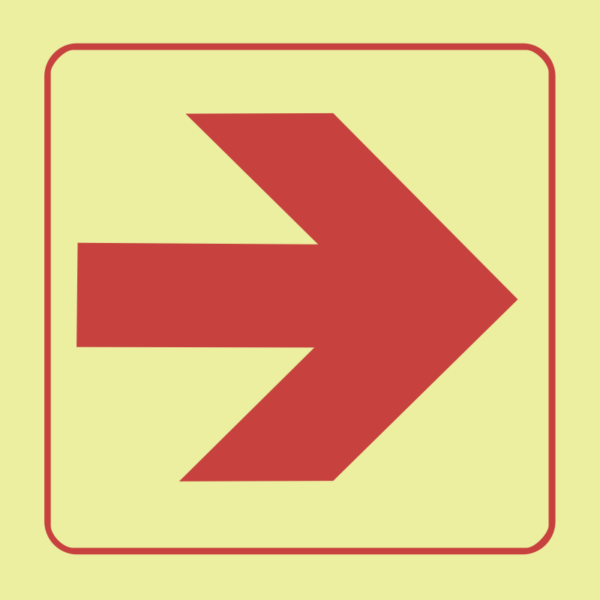 F36 Arrow right 190x190mm