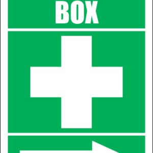FA16 - First Aid Box Right Sign