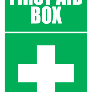 FA17 - First Aid Box Sign