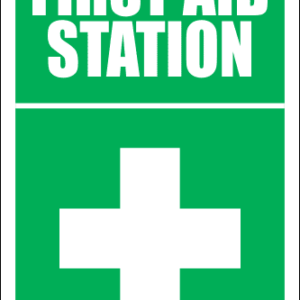 FA18 - First Aid Station Sign