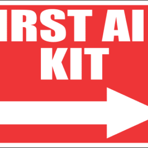 FA37 - First Aid Kit Right Sign
