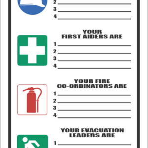 FA61 - OHS Board Safety Sign