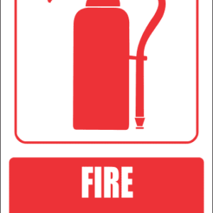 FB2E - Fire Extinguisher Explanatory Safety Sign