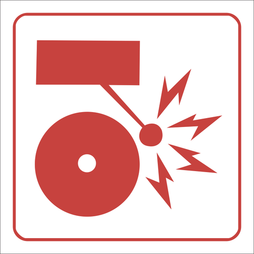 FB5 Fire alarm 190x190mm