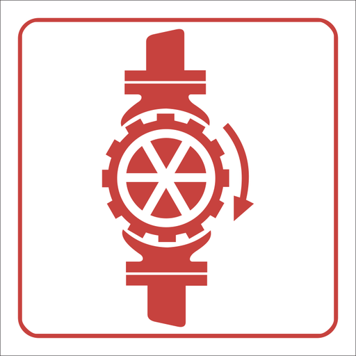 FB6 Sprinkler stop valve 190x190mm