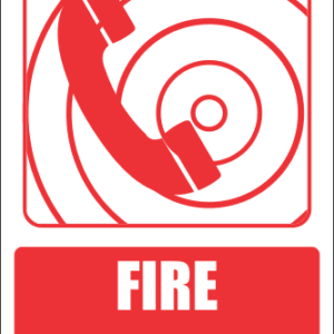 FB7E - Fire Telephone Explanatory Safety Sign