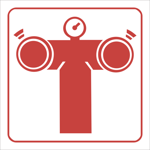 FB8 Fire pump connection 190x190mm